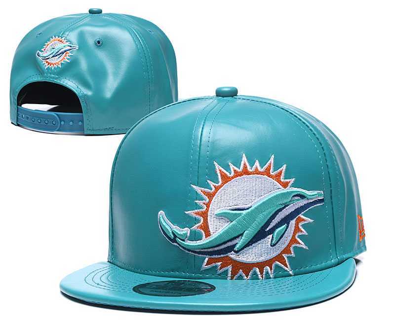 Dolphins Team Logo Aque Leather Adjustable Hat GS,We sell and wholesale Dolphins Team Logo Aque Leather Adjustable Hat GS on line form chian!